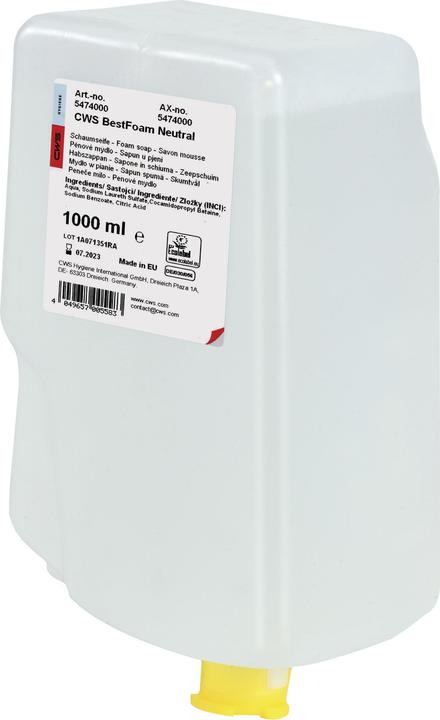 Produktbild CWS Schaumseife (Flüssigseife, Handseifenspender, 1000 ml)