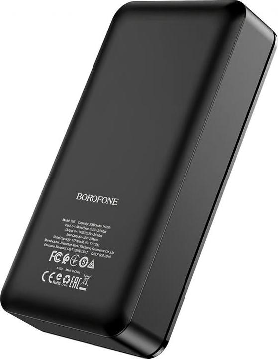 Actual product image Borofone External battery Power Bank BJ8 30000mAh black (30000 mAh, 111 Wh)