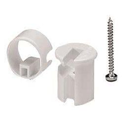 Scharnberger+Hasenbein, Zubehör Beleuchtung, Verteilerblock weiss D=30mm 88420 für Kabel bis 7mm