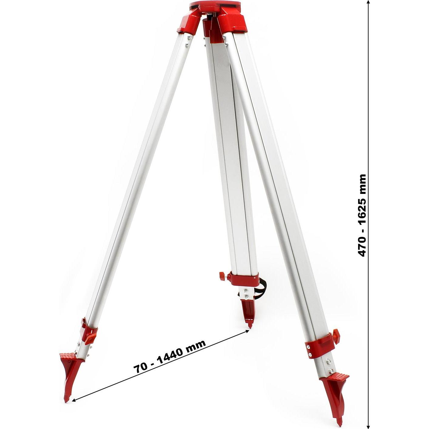 Thumbnail - Wiltec, Linienlaser, Stativ Kreuzlinienlaser ausziehbar 162,5cm Standfuss Linienlaser Kreuzlaser