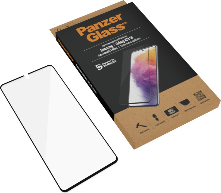 Actual product image PanzerGlass Standard (1 Piece, Samsung Galaxy A73 5G)