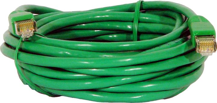Produktbild Good Connections RNS® Patchkabel mit Rastnasenschutz, Cat. 6, S/FTP, PiMF, PVC, 250MHz, grün, 5m (S/FTP, CAT6, 5 m)