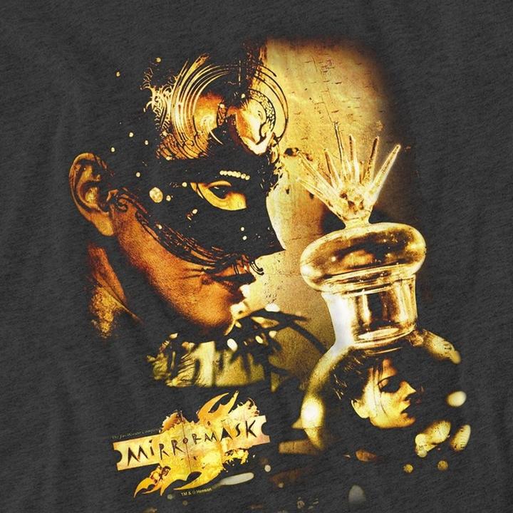 Produktbild Mirror mask TShirt meliert (M)