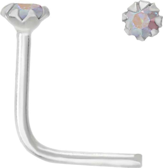 Produktbild Bijouteria Nasenpiercing (Silber 925, Kristall)