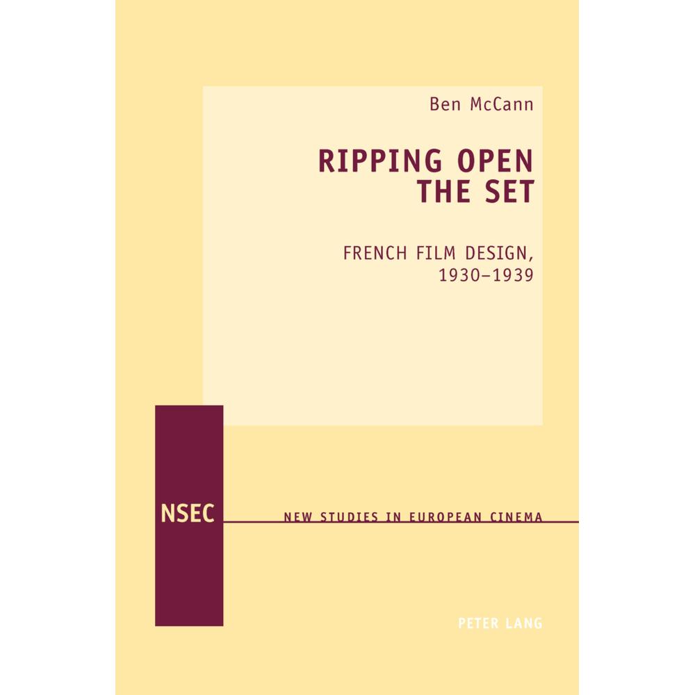 Ripping Open the Set, Fachbücher von Ben McCann