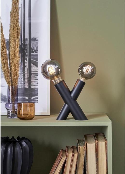 Actual product image Markslöjd Simul table lamp, E27+E14, max. 40W, black (0 lm, E14, E27)
