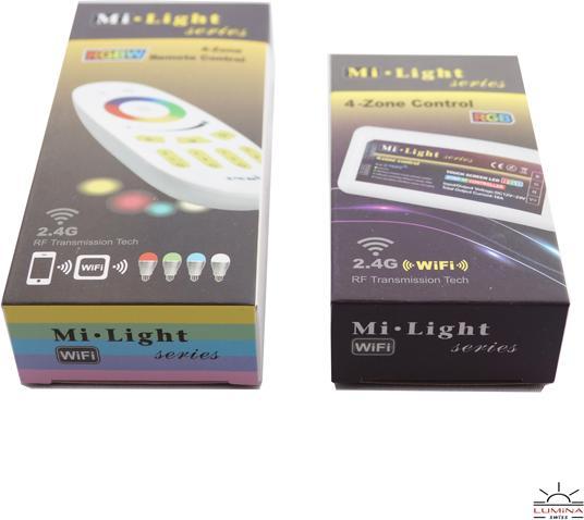 Image du produit Milight Télécommande radio 4 zones Touch Multicolor RGB Set