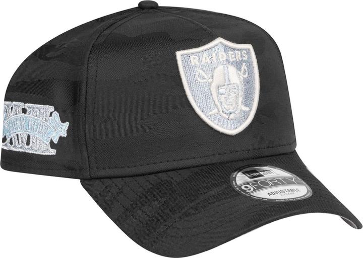 Produktbild New Era 9Forty Snapback Cap - Las Vegas Raiders Schwarz Icy (One Size)