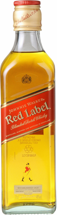 Image du produit Johnnie Walker Label rouge (Whisky mélangé, Scotch Whisky, 1 x 35 cl)