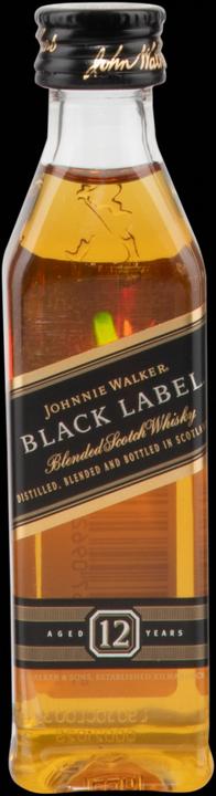 Produktbild Johnnie Walker Black Label (Blended Whisky, Scotch Whisky, 1 x 5 cl)