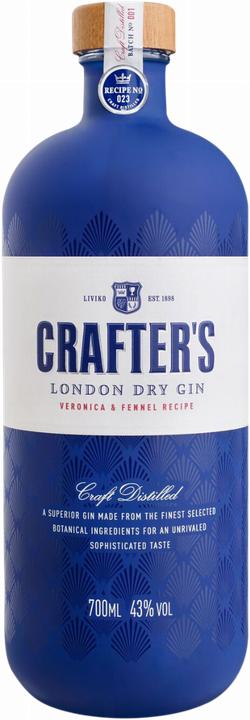 Produktbild Crafters London Dry Gin (1 x 70 cl)