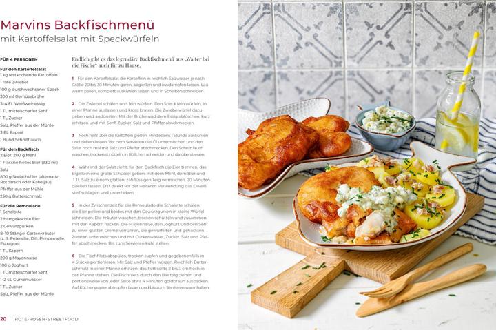 Produktbild Das neue Rote Rosen Kochbuch (Deutsch, Rote Rosen Team, 2023)