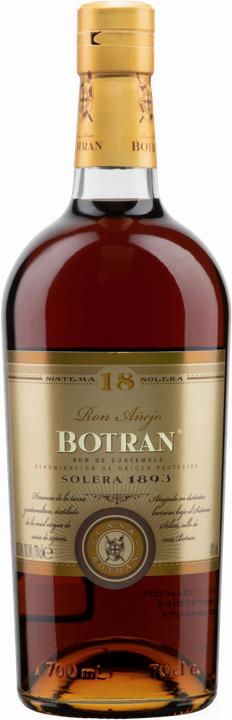 Produktbild Botran Anejo 18 Sistema Solera 1893 Rum (1 x 70 cl)
