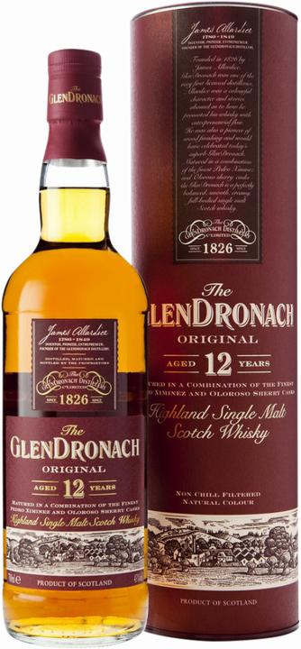 Glendronach 12 Years Original (Single Malt, Scotch whisky, 1 x 70 cl)