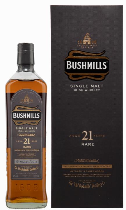 Produktbild Bushmills 21 Years (1 x 70 cl)