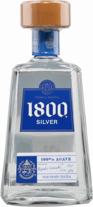 Image du produit Jose Cuervo 1800 Tequila Silver 100% agave (1 x 70 cl)
