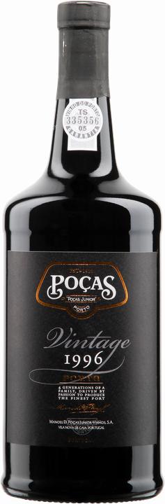 Actual product image Manoel D. Pocas Jr. Vinhos Porto Vintage (1 x 75 cl, 1996)