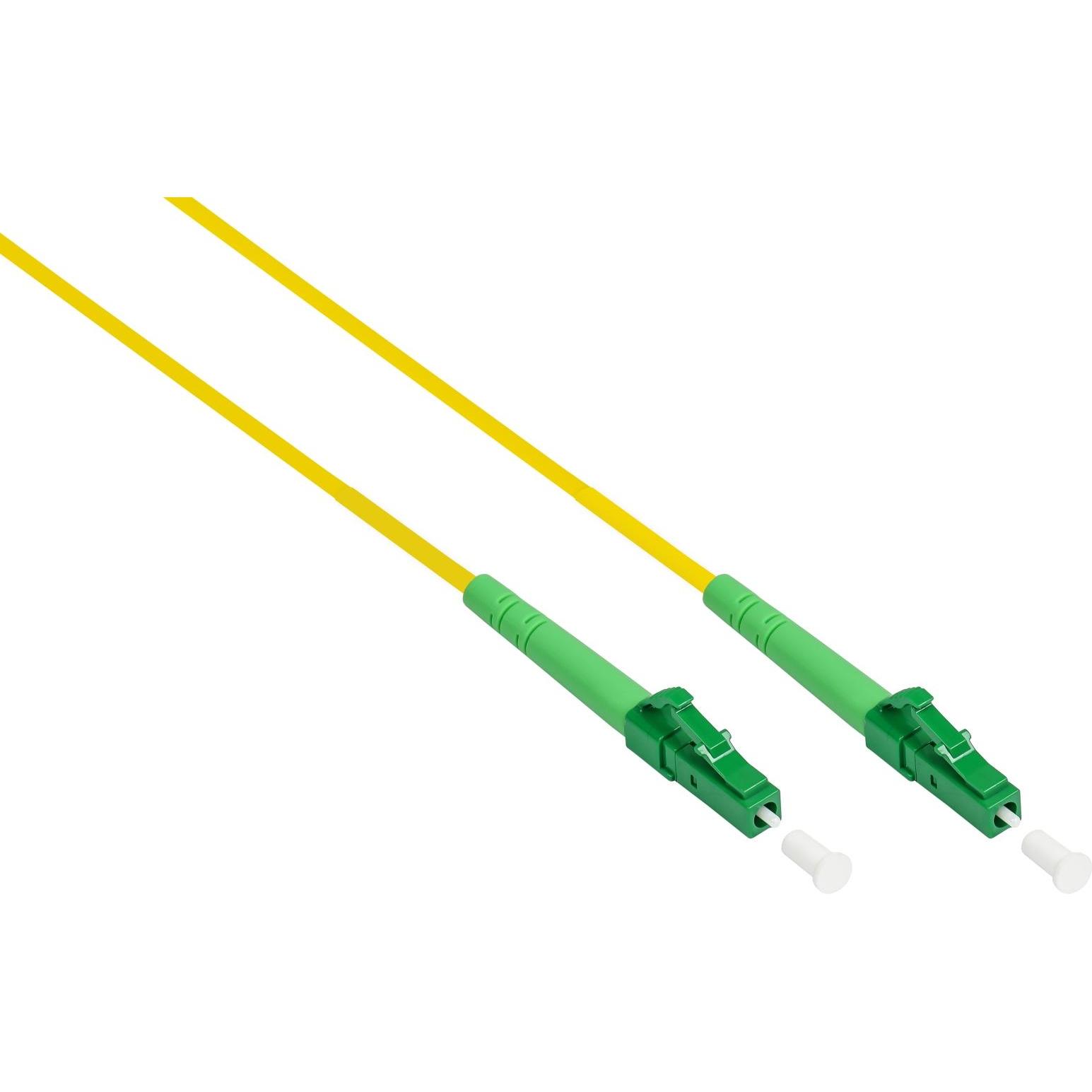 Good Connections Patchkabel LWL Simplex OS2 (Singlemode, 9/125) LC (APC) / LC (APC), LSZH, 1m (S/UTP, CAT7, 1 m), Netzwe...