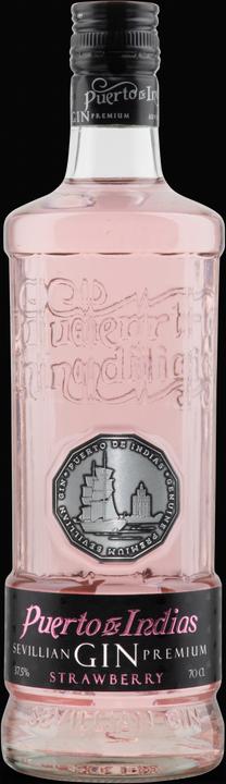 Produktbild Puerto de Indias Strawberry Gin 37.5° (1 x 70 cl)