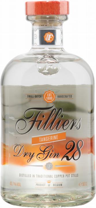 Image du produit Filliers Dry Gin 28 Tangerine Seasonal Edition (1 x 50 cl)