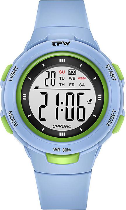 Produktbild VR Shinecon Kinderuhr Digitalanzeige, Modell Exia Blau (Digitaluhr, 35 mm)