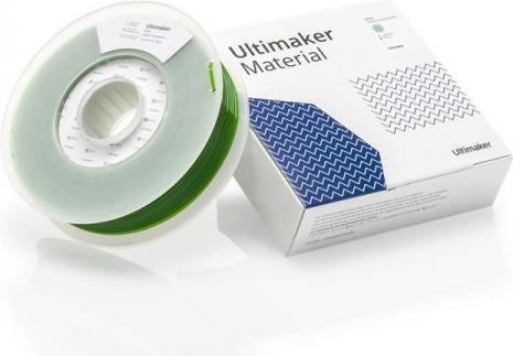 Image du produit Ultimaker PETG - Vert translucide - 2.85mm (PETG, 2.85 mm, 750 g, Vert)