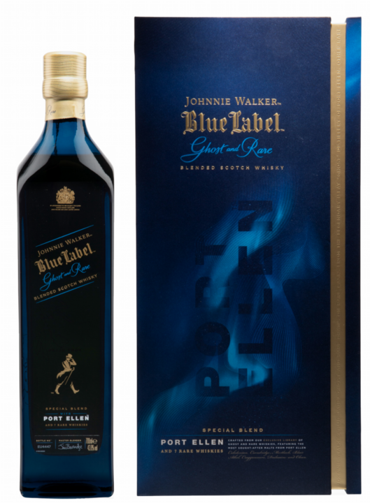 Immagine prodotto Johnnie Walker Fantasma dell'etichetta blu (Miscelato Whisky, Whisky scozzese, 1 x 70 cl)