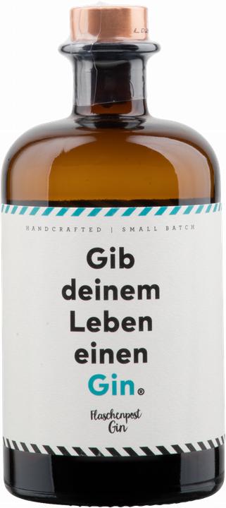 Flaschenpost Gin Give your life a (1 x 50 cl)