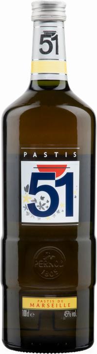 Produktbild Pernod Pastis 51 Aperitif (45 %, Frankreich, 1 x 100 cl, Pastis)
