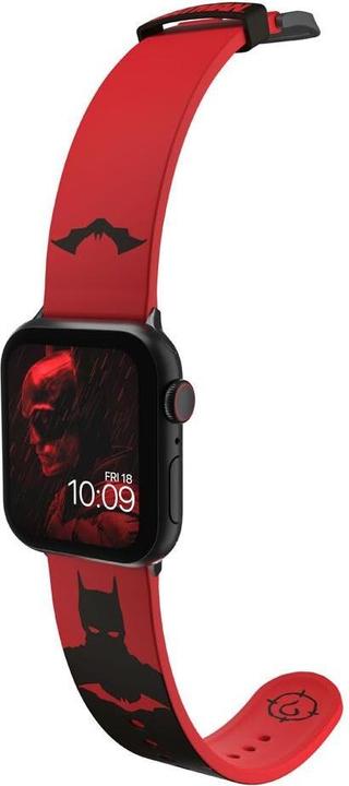 Actual product image Moby Fox Bracelet Smartwatch The Batman Red Justice 22 mm (22 mm, Silicone, Stainless steel)