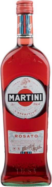 Produktbild Martini Vermouth Rosato (18 Jahre, 15 %, Italien, 1 x 100 cl, Wermut)