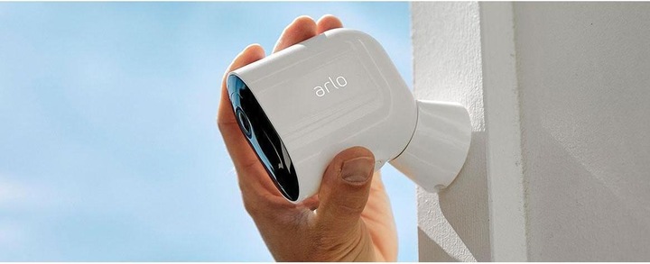 Immagine prodotto Arlo Pro 3 Spotlight, kit 4 telecamere bianche (2560 x 1440 Pixels)
