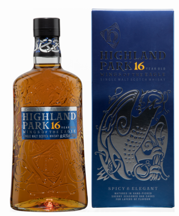 Produktbild Highland Park 16 Years Wings of the Eagle (Single Malt, Scotch Whisky, 1 x 70 cl)