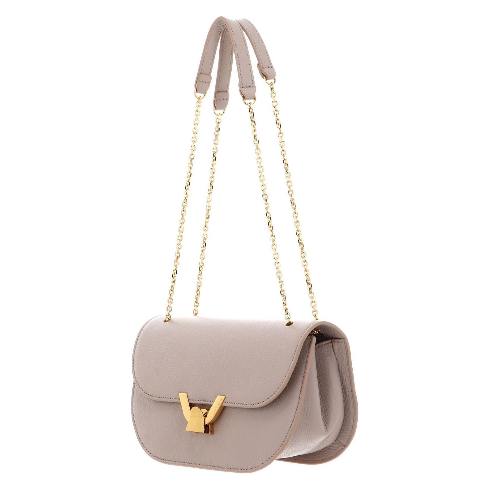 Coccinelle, Damen, Handtasche, Dew Handbag Grained Leather, Beige