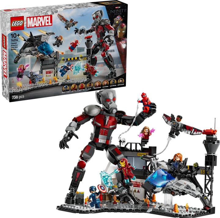 Produktbild LEGO Captain America: Civil War Actionduell (LEGO Marvel)
