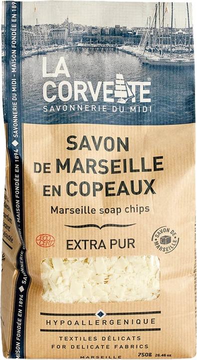 Produktbild La Corvette Seifenflocken extra Pur (Hartseife, 750 g)