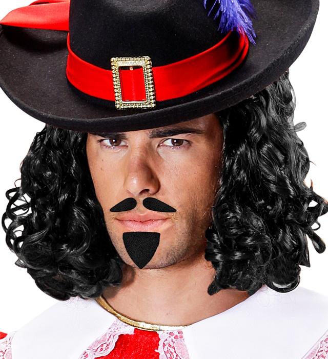 Produktbild Widmann Schnauz & Bart schwarz