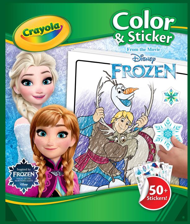 Produktbild Crayola Mal- und Stickerbuch