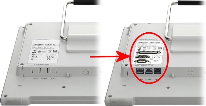 Actual product image Shuttle Interface extension to X50V4, X50V5