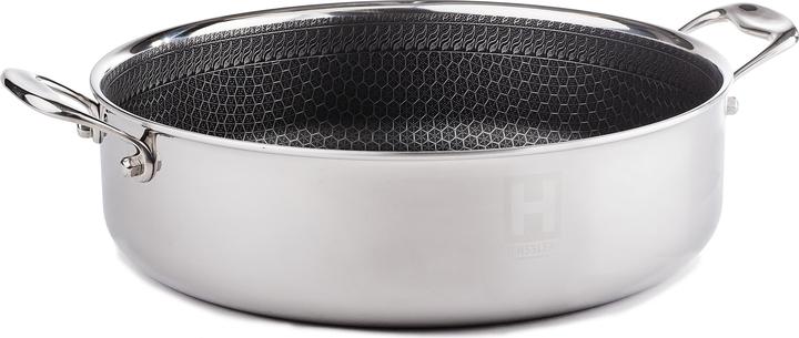 Image du produit HEN Poêle en acier inoxydable 32cm mGD (Acier inoxydable, 32 x 16 cm)