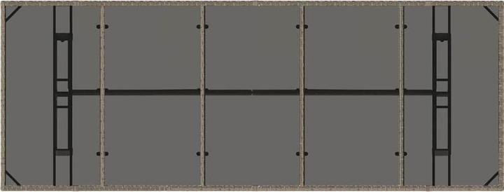 Produktbild vidaXL Terrassenmöbel (240 x 90 x 75 cm)