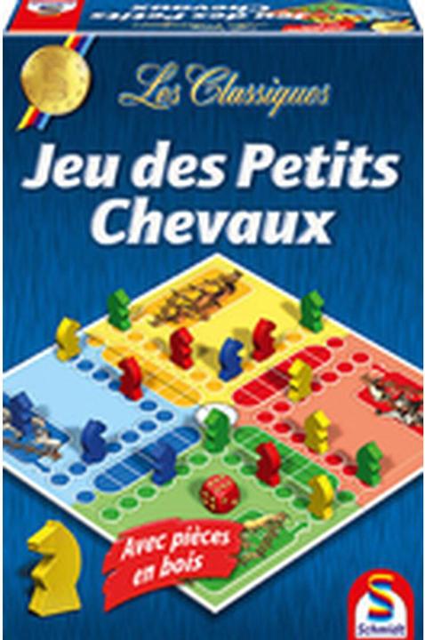 Actual product image Schmidt Spiele Jeu des petits chevaux Classic Line (French, 2 - 4 Players)