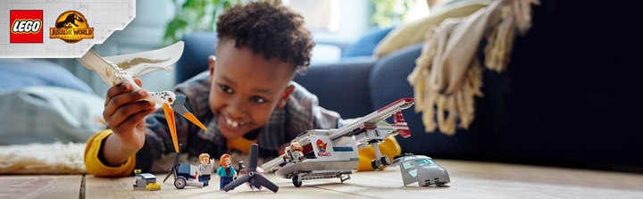 Produktbild LEGO Quetzalcoatlus: Flugzeug-Überfall (76947, LEGO Jurassic World)