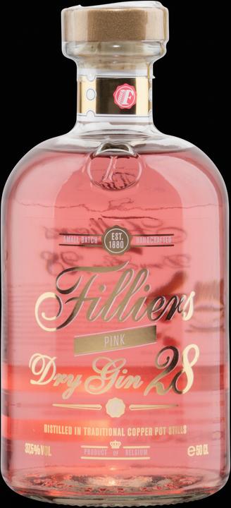 Actual product image Filliers Pink gin (1 x 50 cl)