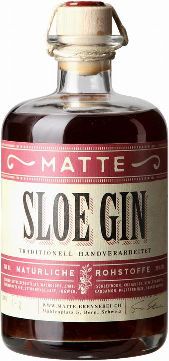 Produktbild Matte Brennerei Sloe Gin (1 x 50 cl)