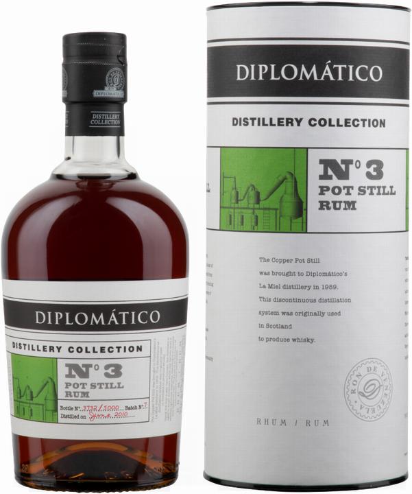 Diplomático Ron Rare Collection N°3 Pot Still (1 x 70 cl)