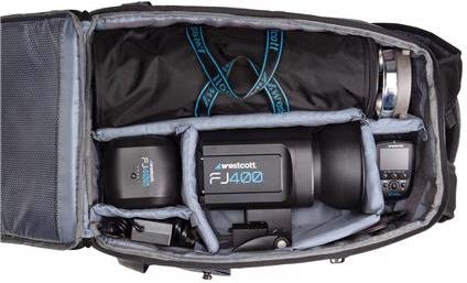 Image du produit Westcott FJ400 Strobe 1-Light Backpack Kit with FJ-X2m and Octa-S (400 W, Set)
