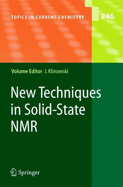 New Techniques in Solid-State NMR (Jacek Klinowski, 2010)