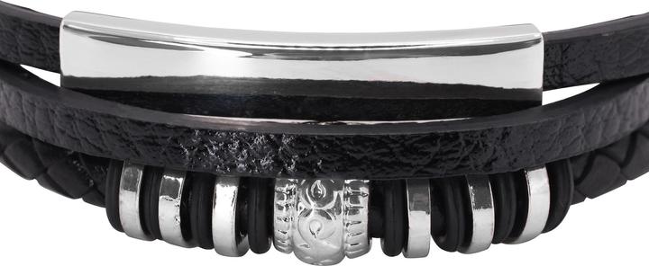 Actual product image Heideman Ocean silver coloured matt (100% leather)