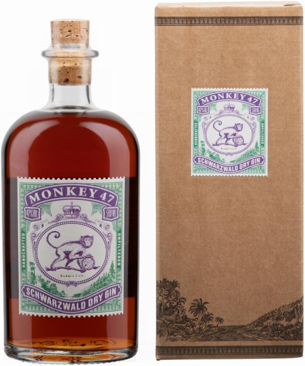 Produktbild Monkey 47 Schwarzwald Dry Gin Barrel's Cut (1 x 50 cl)